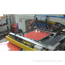 Büküm Kapak Üretim Hattı / Otomatik Teneke Kapak Yapma Makinesi / Vakum Kapatma Kapama Makinesi